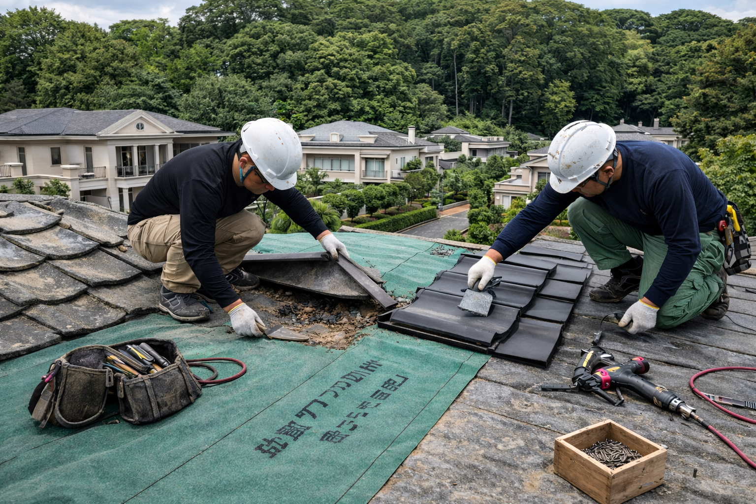 善福寺・浜田山の高級住宅街と屋敷林