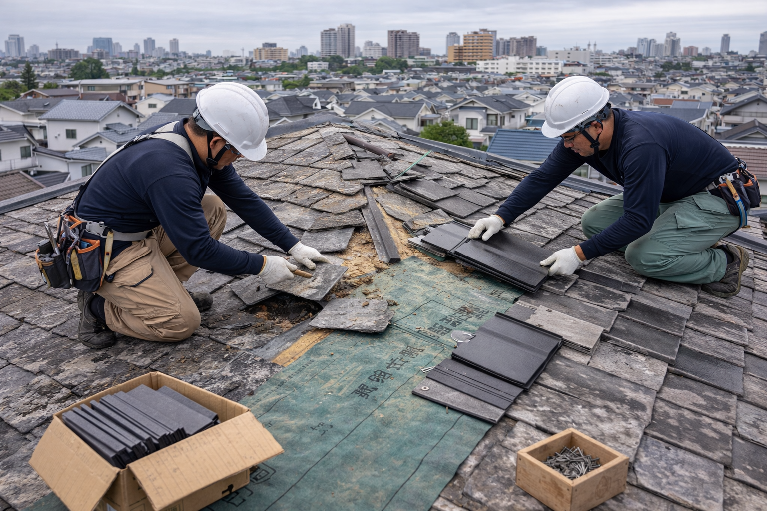 さいたま市・築25年・スレート