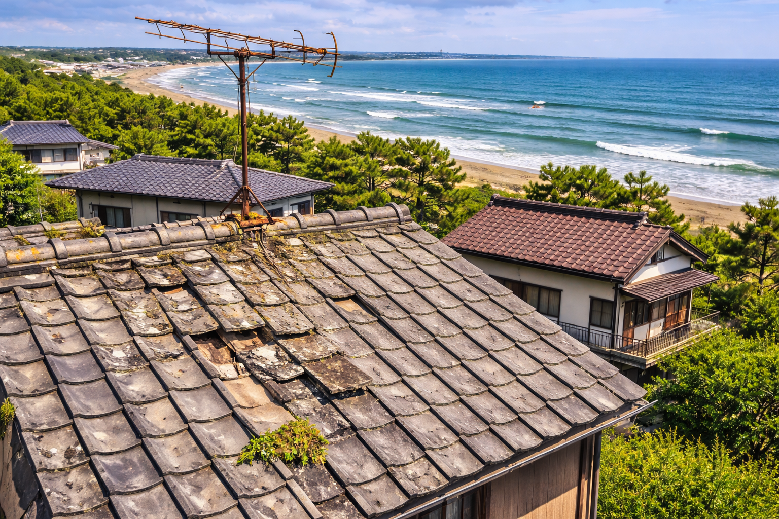 九十九里沿岸・築30年