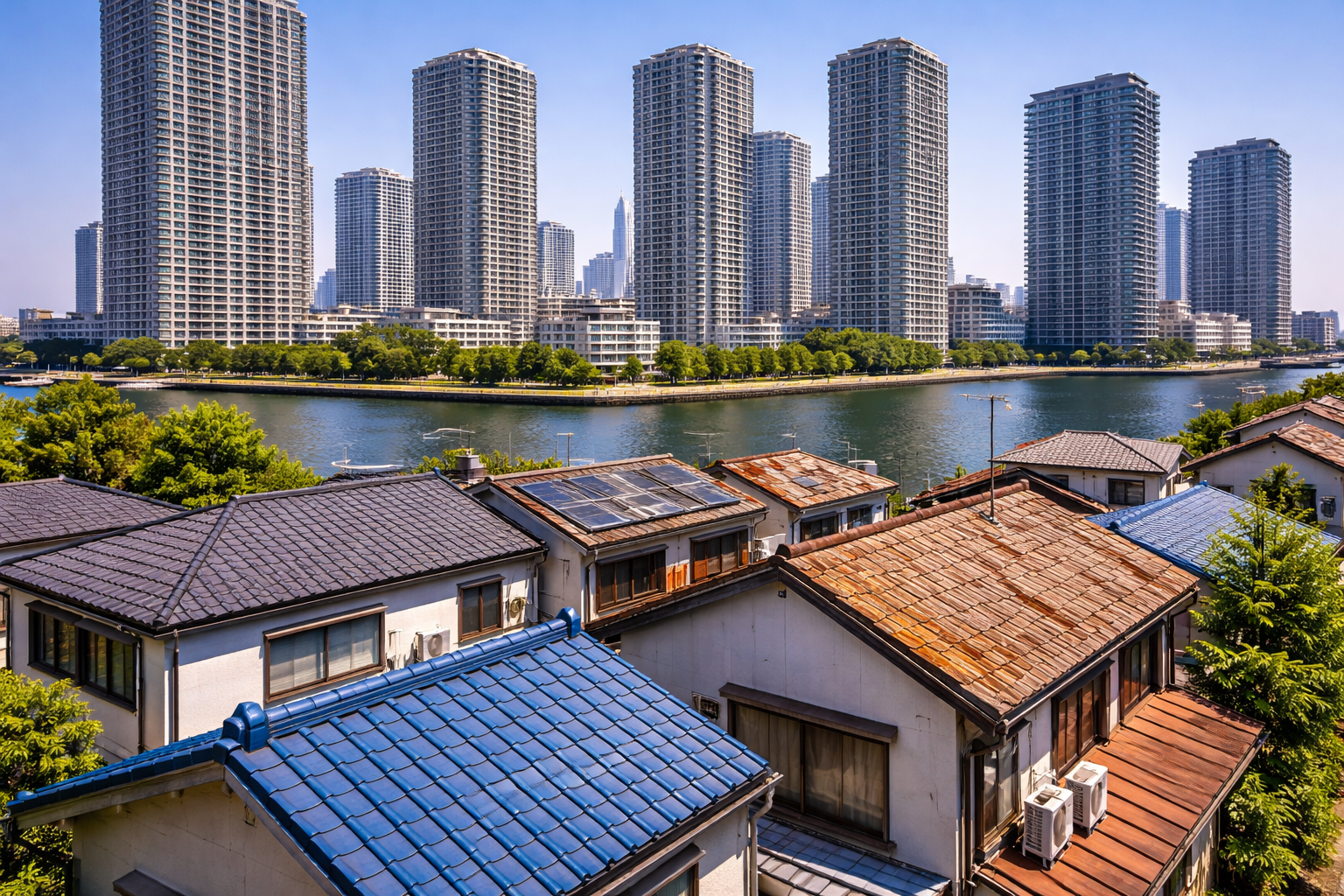 勝どき・晴海のタワーマンション周辺