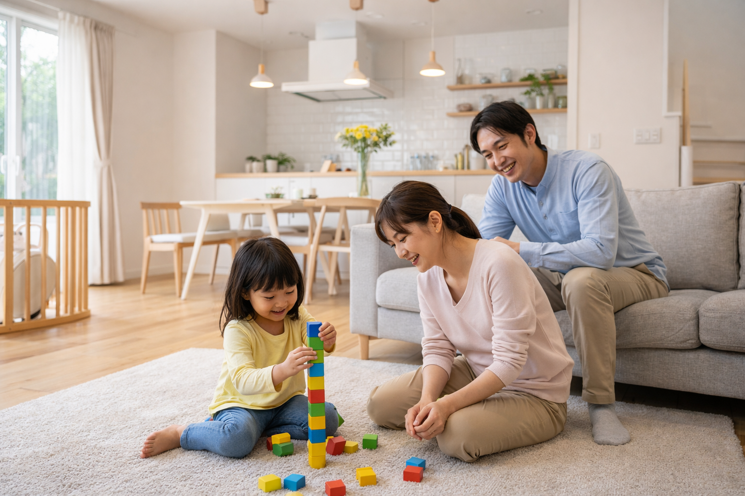 子育て世代リフォームイメージ