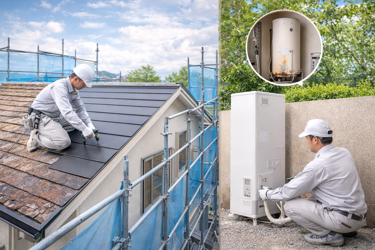 屋根カバー工法