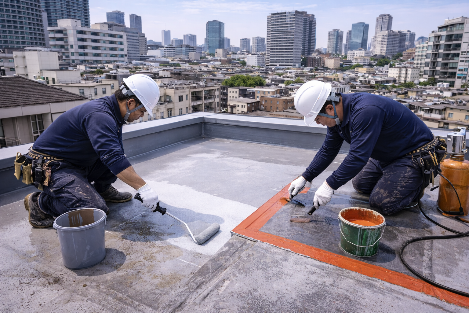 屋根塗装・防水工事