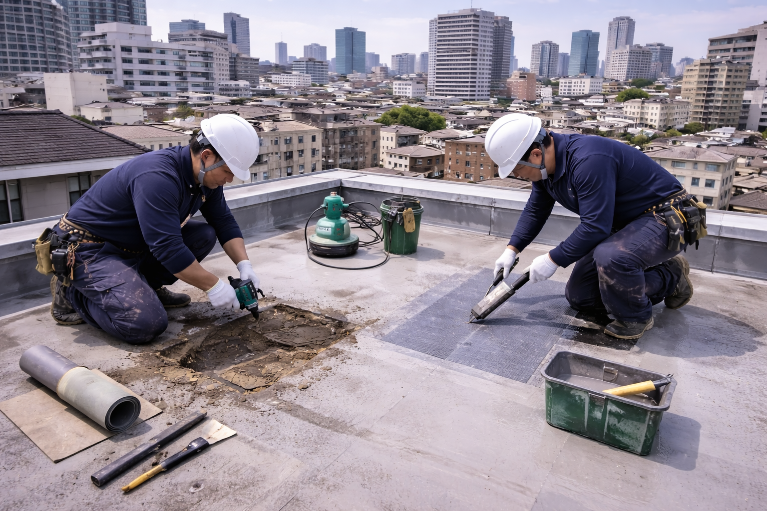 部分補修・防水