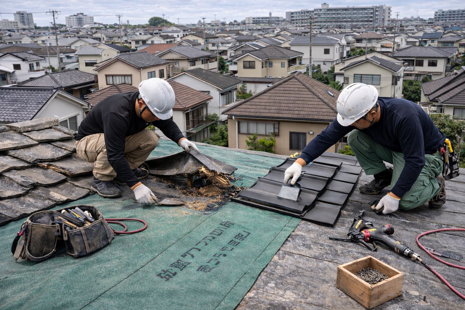 千葉市稲毛区・花見川区の住宅密集エリア