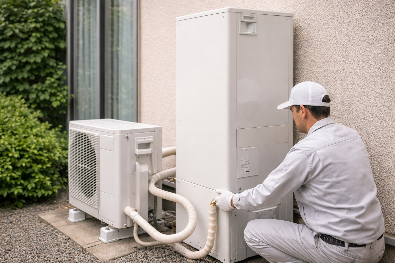 高効率給湯器（エコキュート）設置イメージ